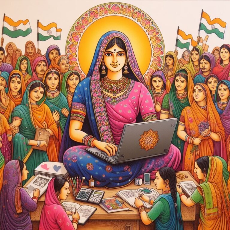 WCD's empowerment schemes for women and girls in Rajasthan in computer and finance and skill