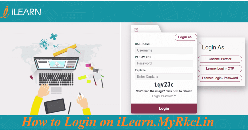 ilearn Login MYRkcl Portal