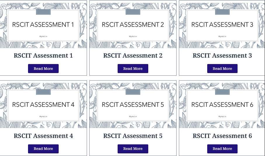 iLearn RSCIT Assessment 2025 Questions and Answers